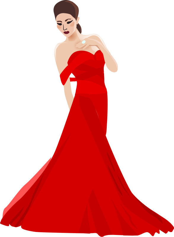 Free Woman Gown Cliparts, Download Free Woman Gown Cliparts png images