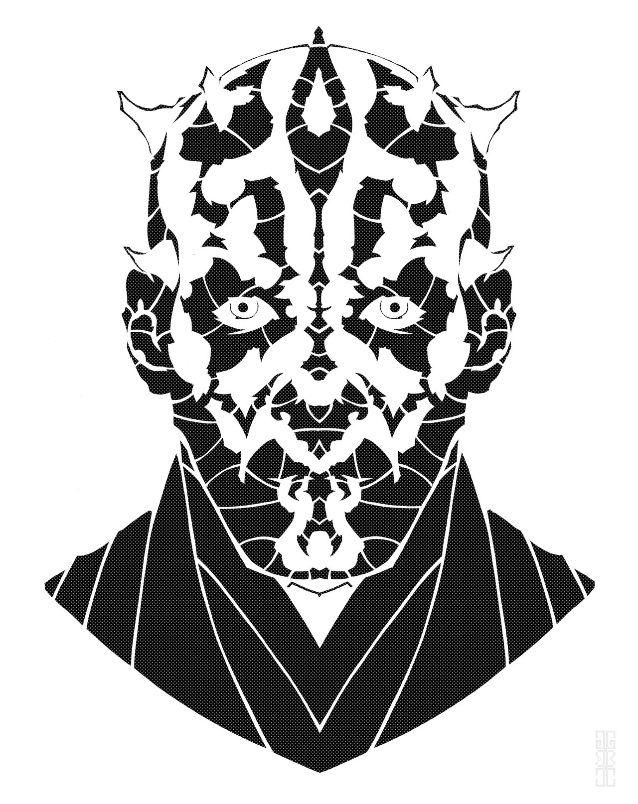 face darth maul png - Clip Art Library.