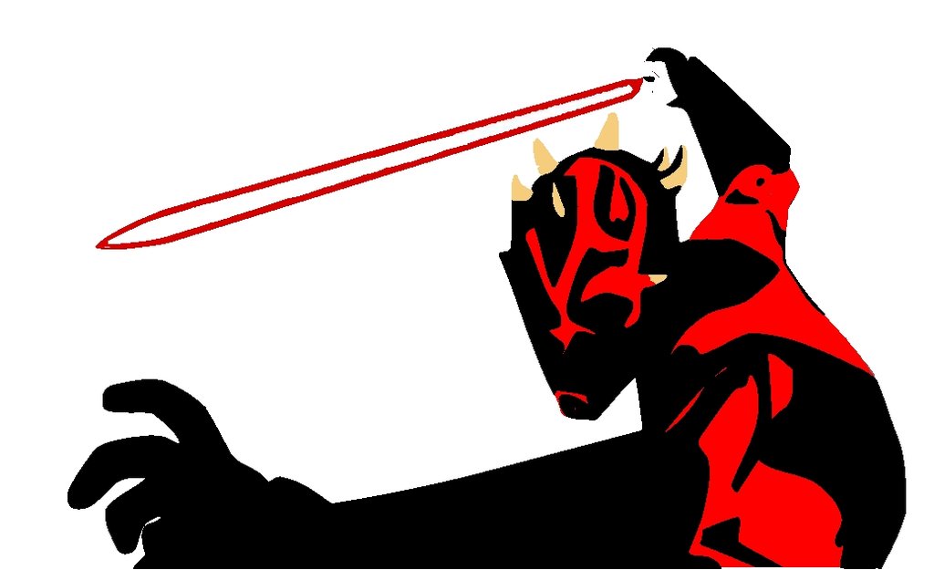 Clip Arts Related To : darth maul clipart. 