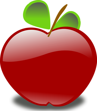 Apple clipart background 