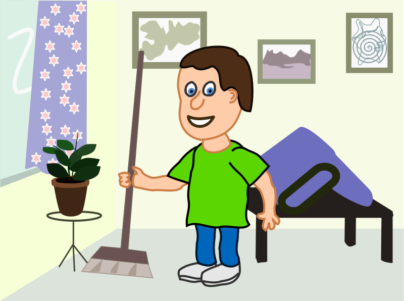 House Cleaning Cartoons 