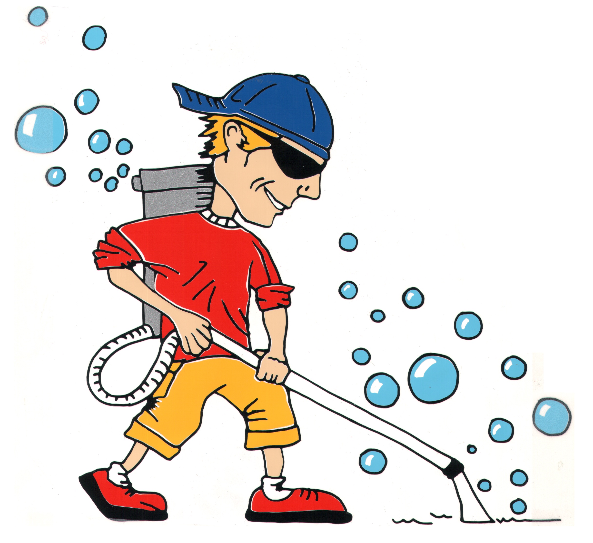 cleaning caricature - Clip Art Library