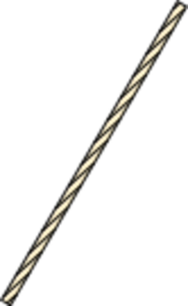 Straight Rope Cliparts for Nautical and Adventure Designs