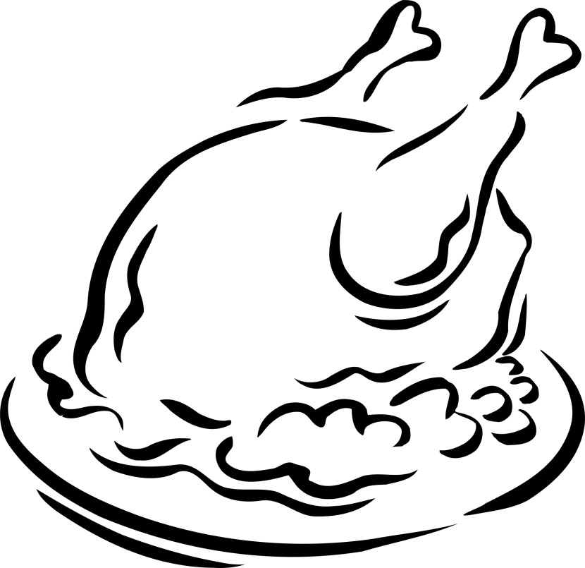 Cooked Turkey Clip Art 