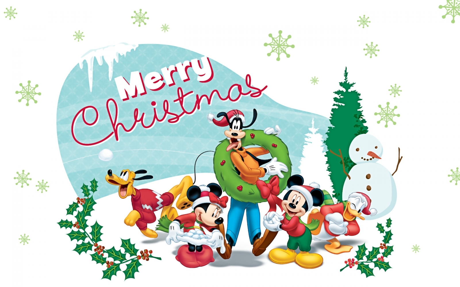 Merry Christmas Disney Clipart 
