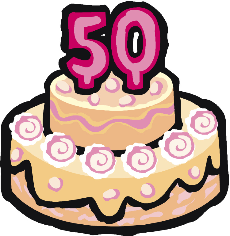 Clip Arts Related To : happy 50th birthday art clips. view all Happy Fift.....