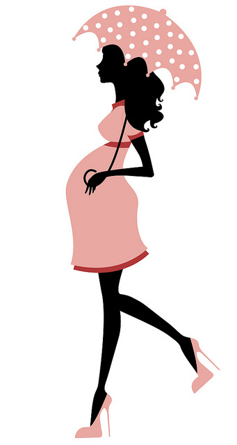 Pregnant Woman Silhouette 