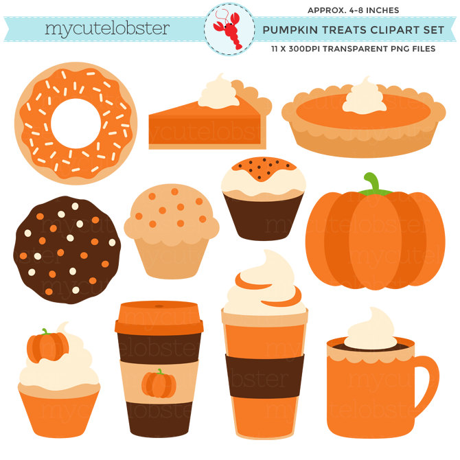 Pumpkin Spice Donut Clipart Clip Art Library