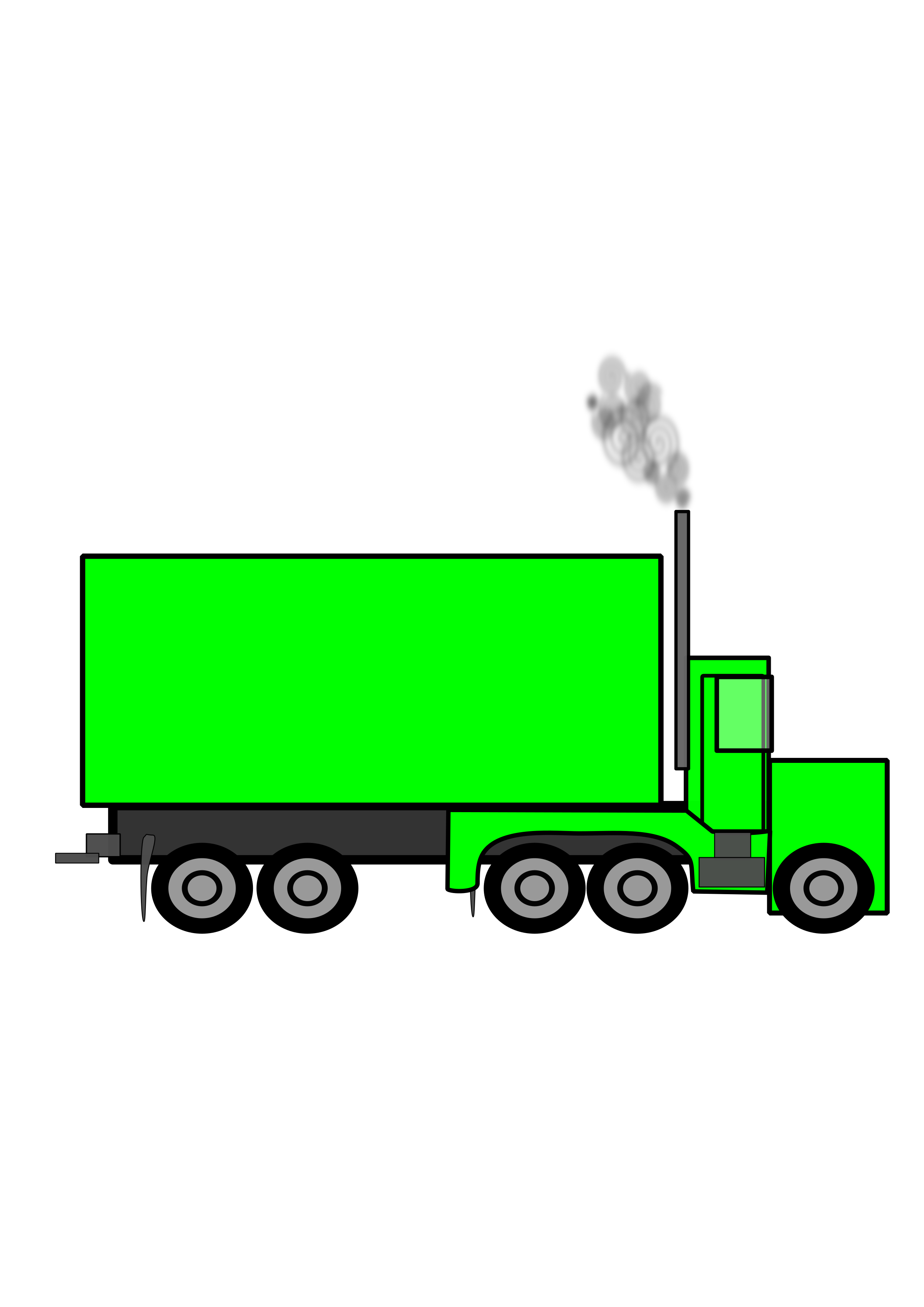 Semi Truck Clipart 