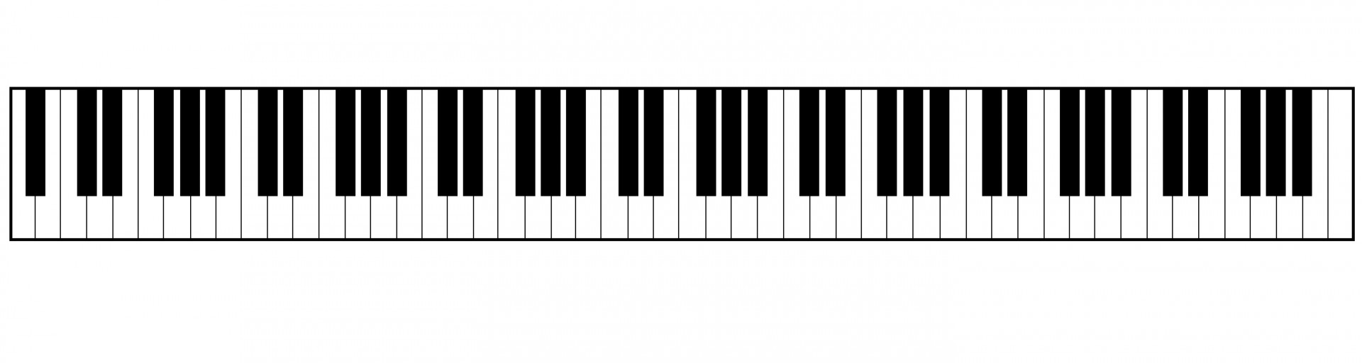 Piano Keyboard Clipart Free Stock Photo 