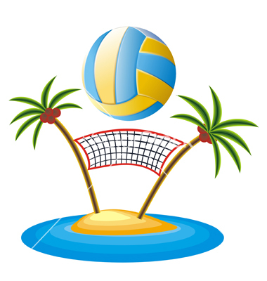 Beach volleyball net clipart � ciij 