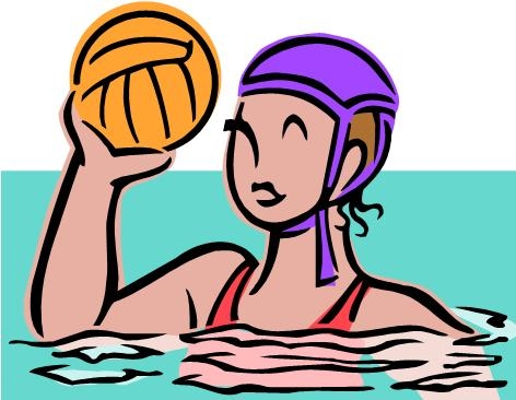 Water volleyball clipart 