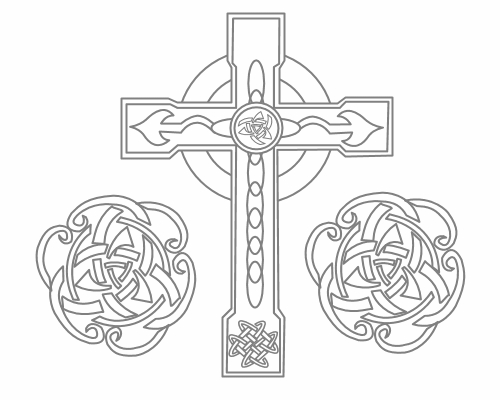 Free clipart image cross 