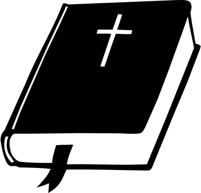 Cute bible clipart black and white 
