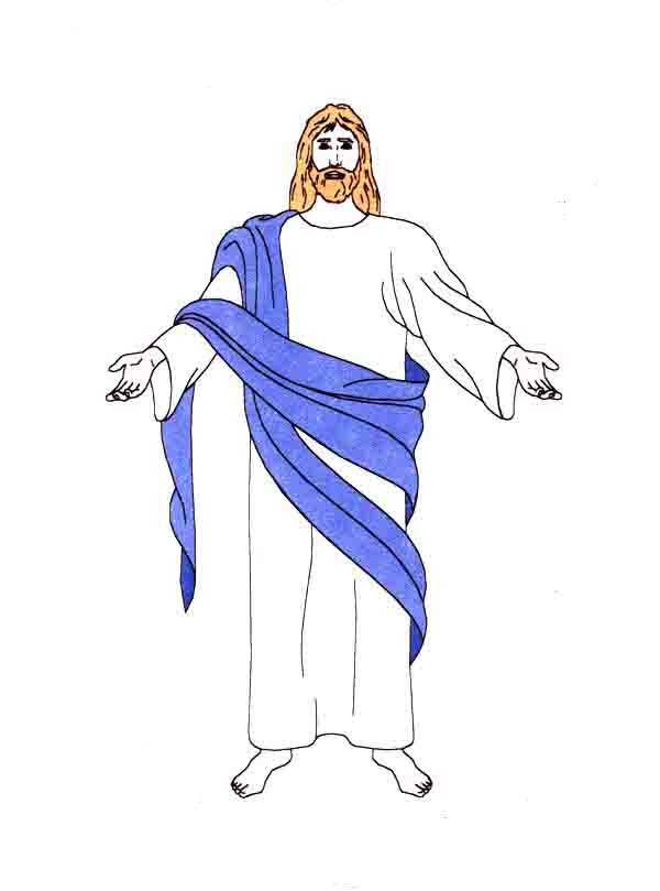 Jesus Open Arms Clipart 