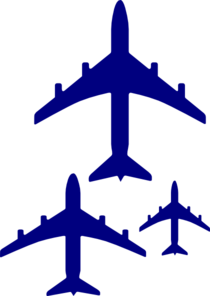 Navy airplane clipart 