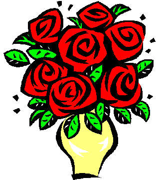Valentine Flowers Clip art 