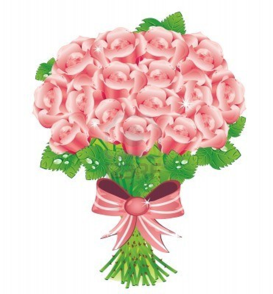 Pink Bouquet Clipart 