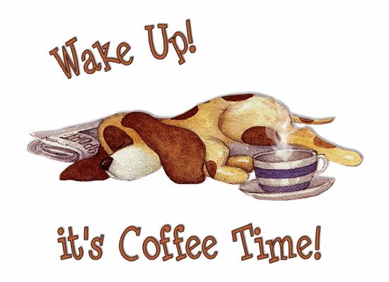 Monday Morning Coffee Clipart 