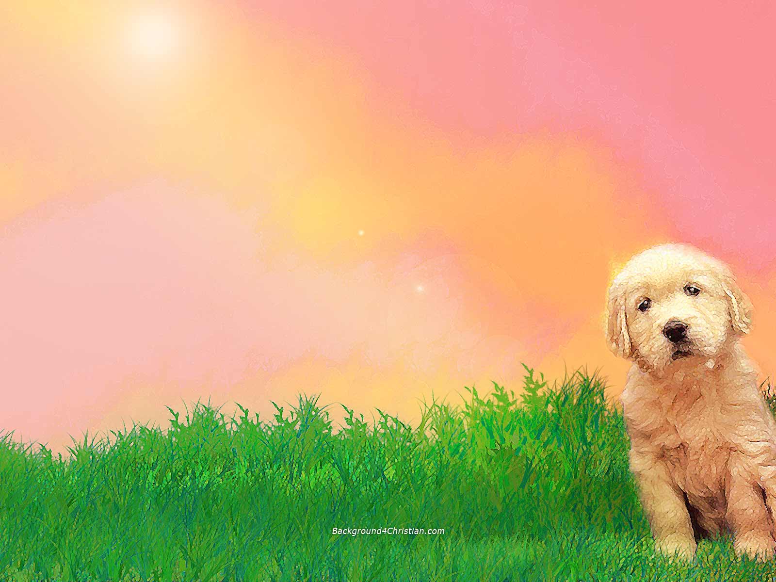 dog background for power point Clip Art Library