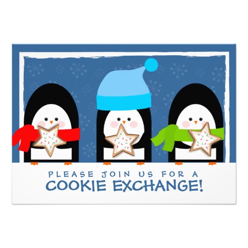 Christmas Cookie Exchange Clip Art 