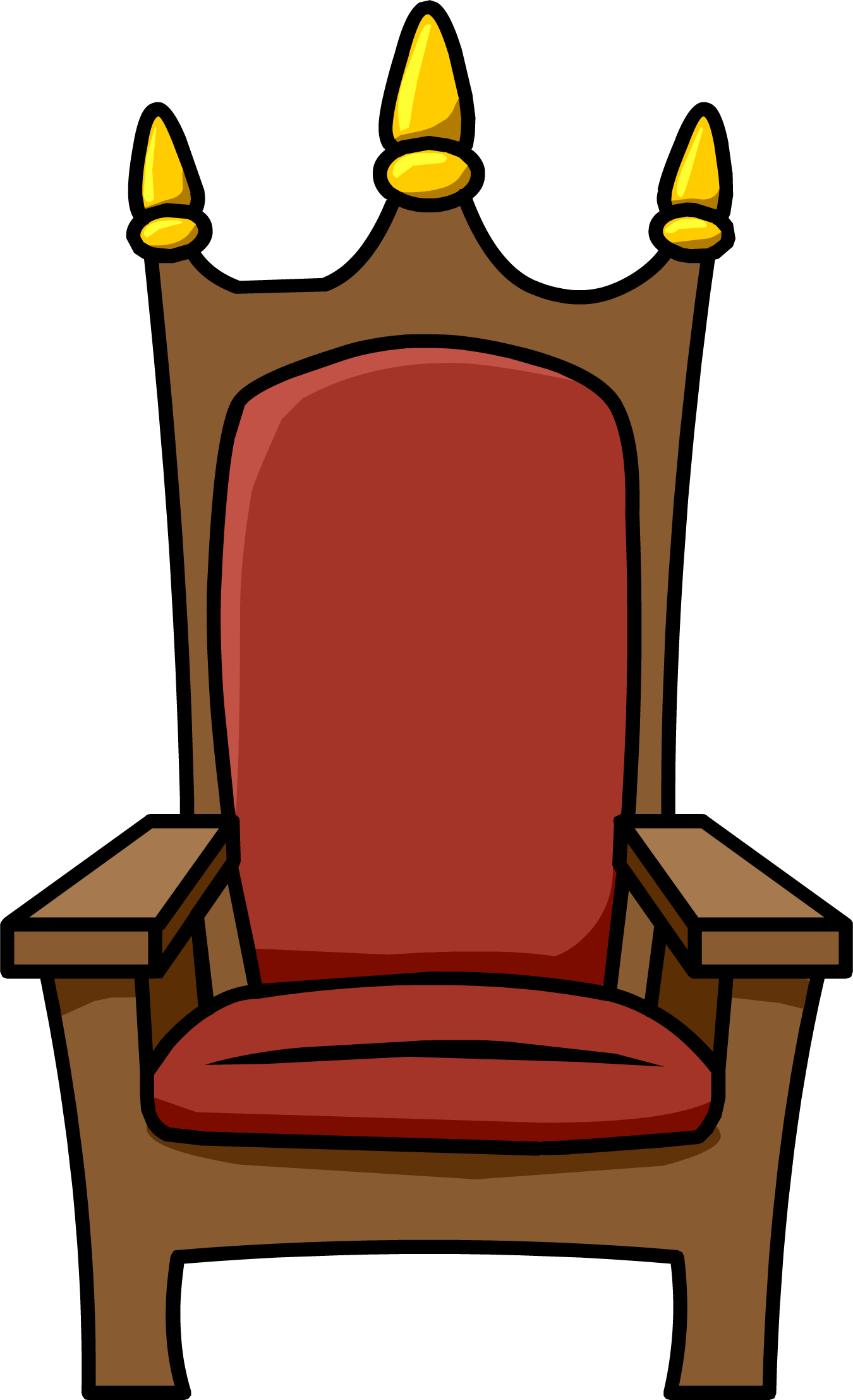 Royal throne clipart 