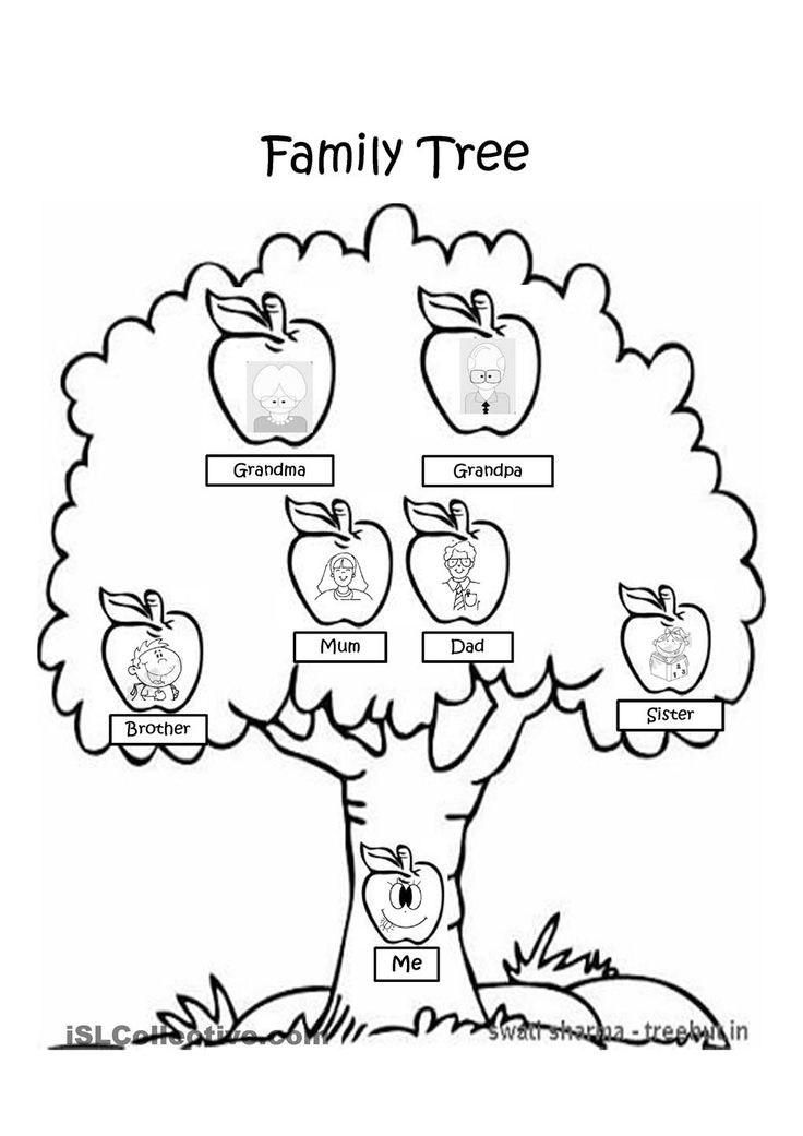Growing tree clipart black and white 