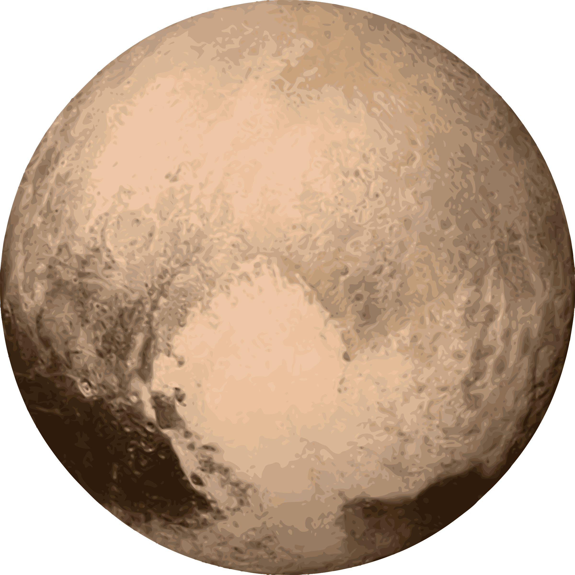 Planet Pluto Clipart 
