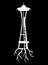 Seattle Space Needle Roots Decal 