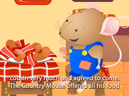 The Town Mouse and the Country Mouse Interactive Story 