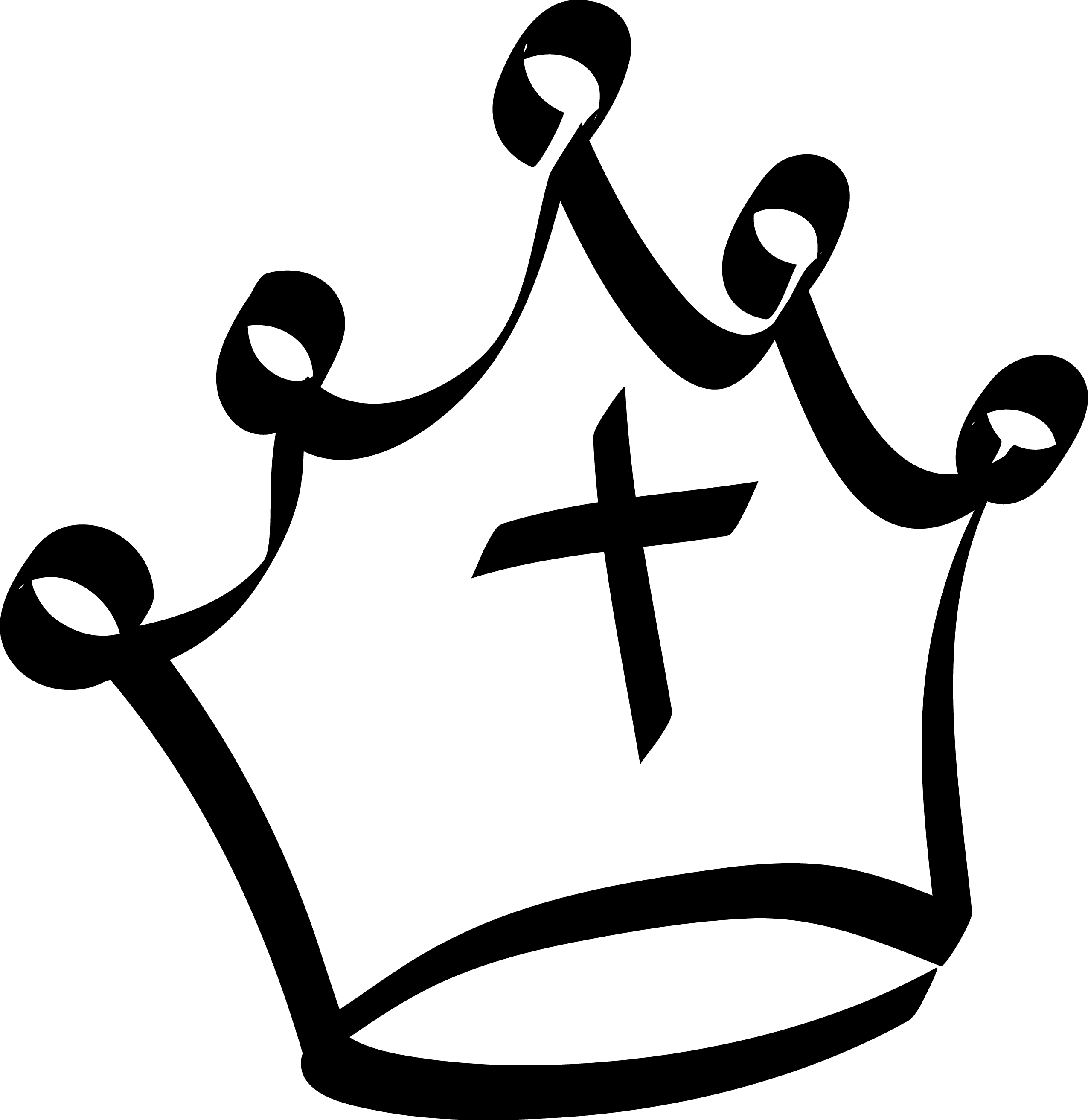 Evil crown clipart 