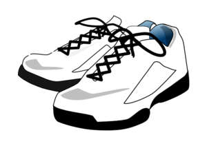 transparent sport shoes