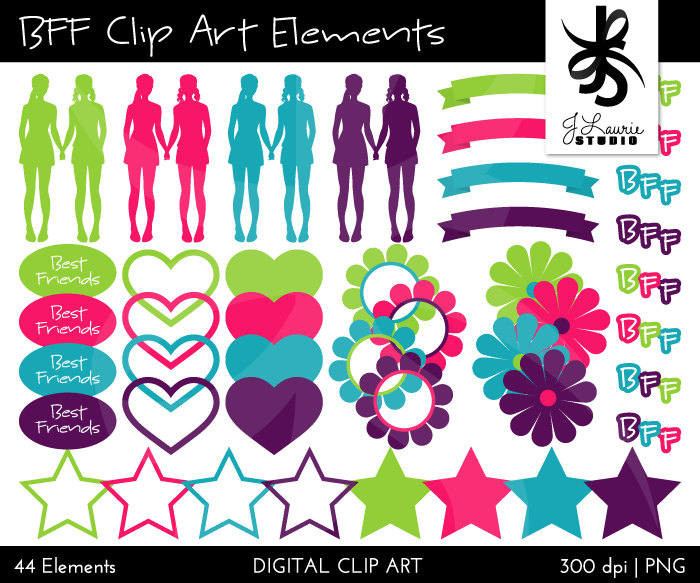 Digital Clipart Elements 