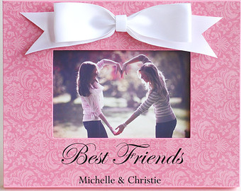 best friend picture frame � Etsy 