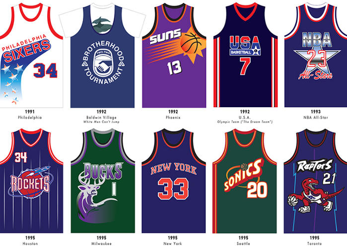 best vintage basketball jerseys