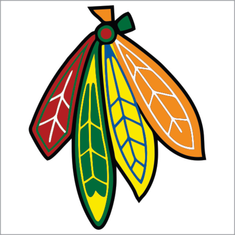 Chicago blackhawks logo clipart 