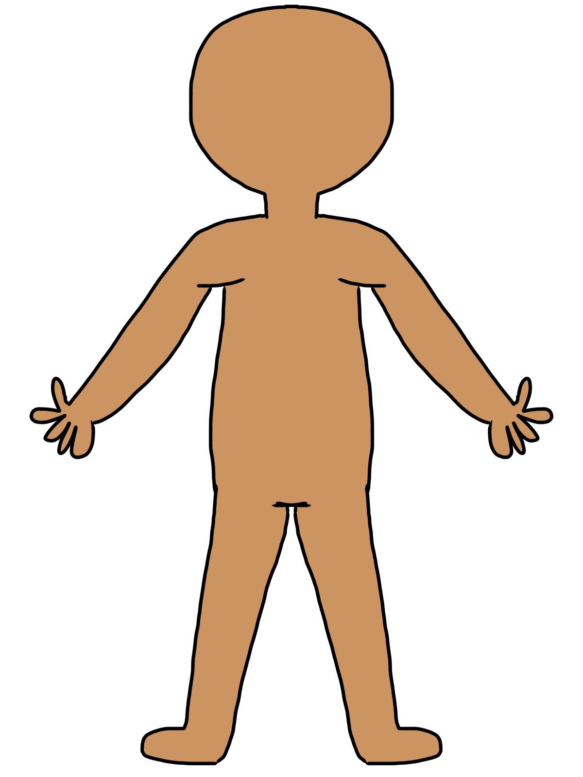 Free Body Outline Cliparts, Download Free Body Outline Cliparts png images,  Free ClipArts on Clipart Library