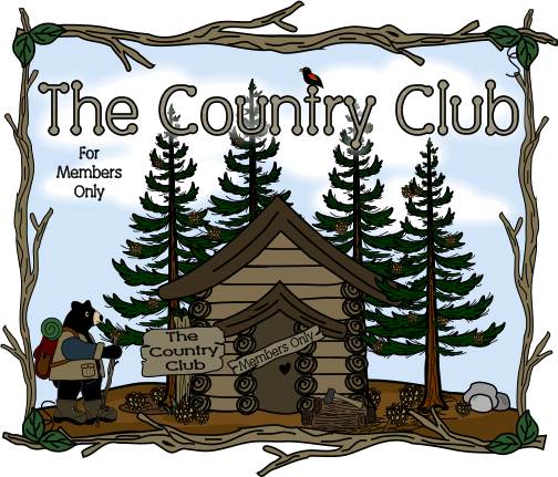 Clipart for Digital Printables and Crafts The Country Club 