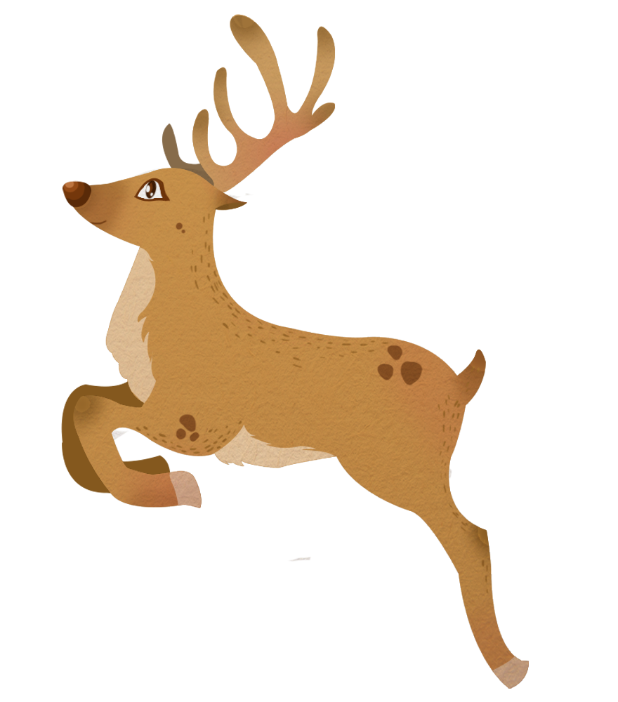 Free to Use  Public Domain Reindeer Clip Art 