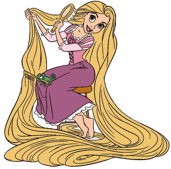 Clip Arts Related To : disney long hair princess. 