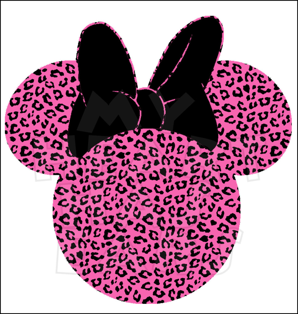 Minnie Mouse Ears Silhouette Clipart 