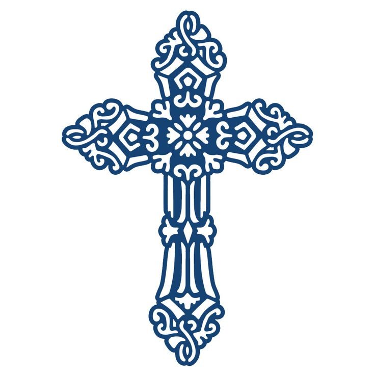 Decorated Crosses Clip Art 