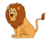 Free Cartoon Lion Clipart 