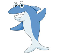 free shark clipart cartoon