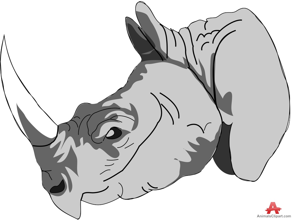 free baby rhino clipart - photo #41