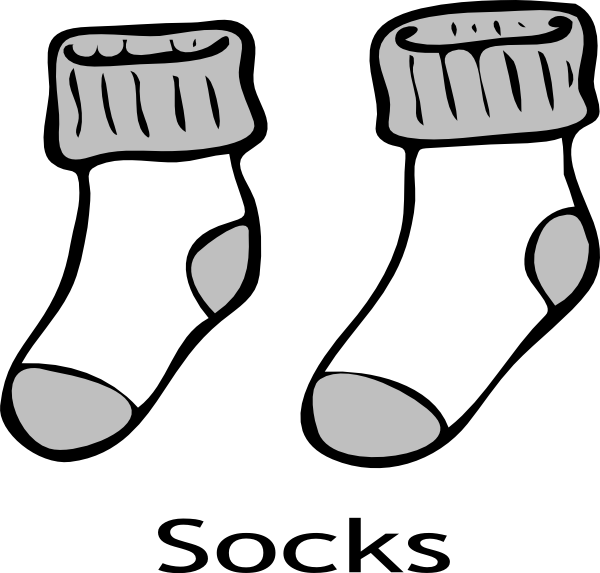 Shoes And Socks Clipart 