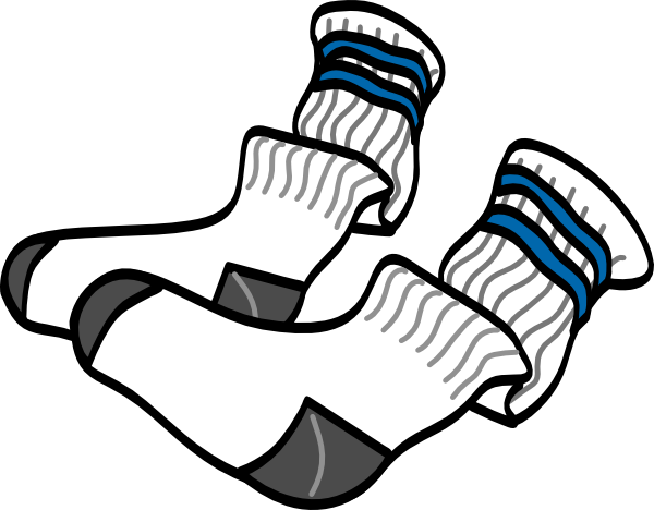 Shoes And Socks Clipart 