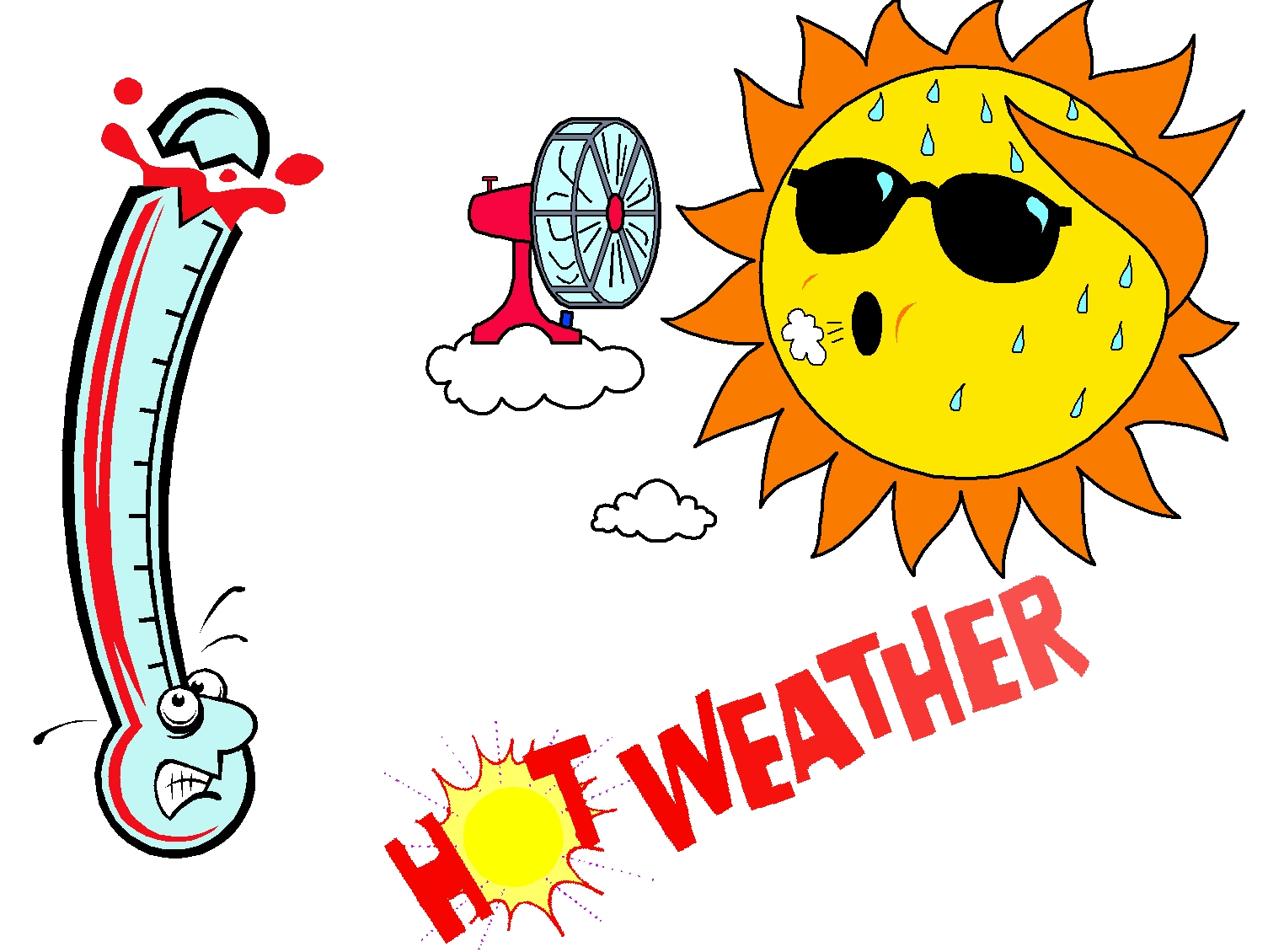 Free Hot Weather Cliparts, Download Free Hot Weather Cliparts png