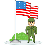 free military clipart pictures of houses