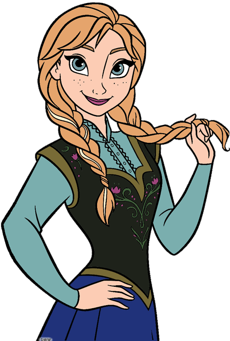 Clip Arts Related To : frozen characters elsa and anna. 